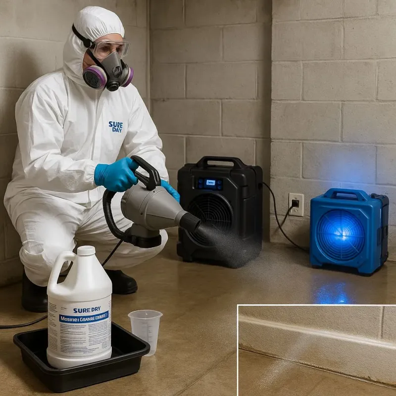 Sanitization and Odor Removal process in Eden, NY