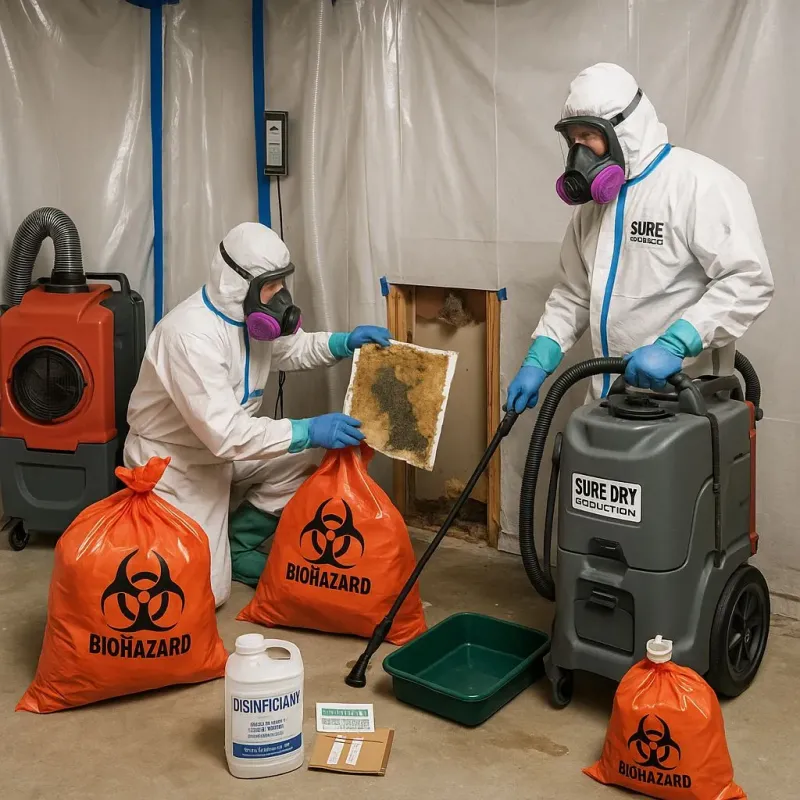 Contaminated Water Handling Protocols process in Eden, NY