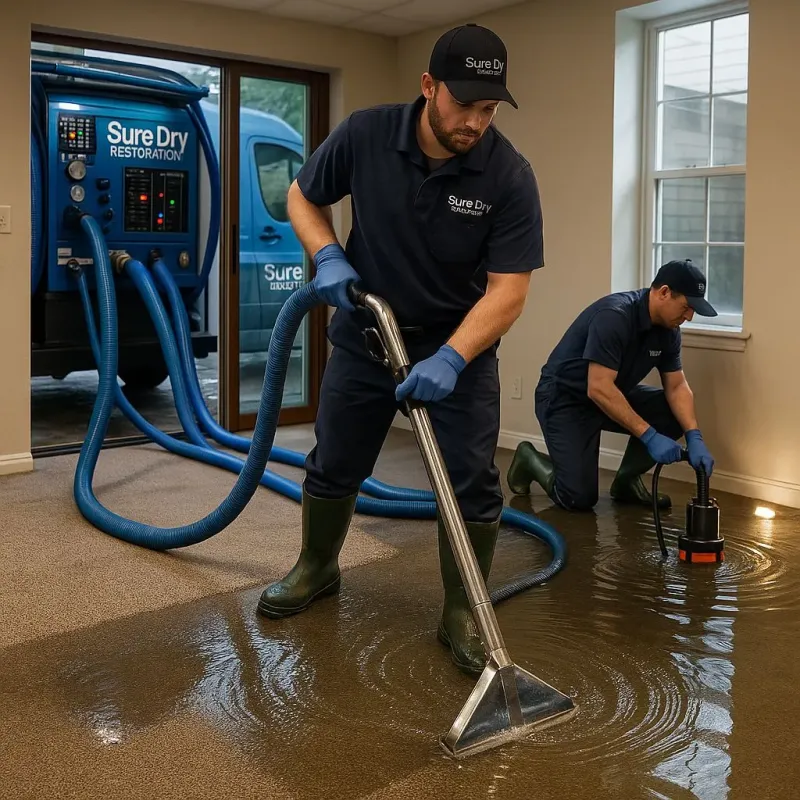 Water Extraction and Removal process in Eden, NY